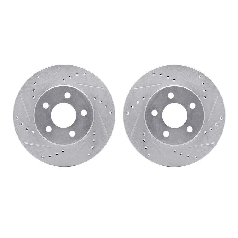Dynamite Friction 7002-40052 Disc Brake Rotor Set - Front