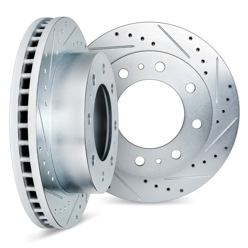 Dynamite Friction 7002-40071 Disc Brake Rotor Set - Front