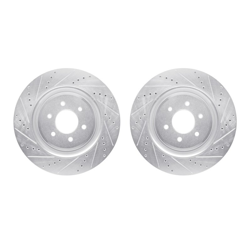 Dynamite Friction 7002-40076 Disc Brake Rotor Set - Front
