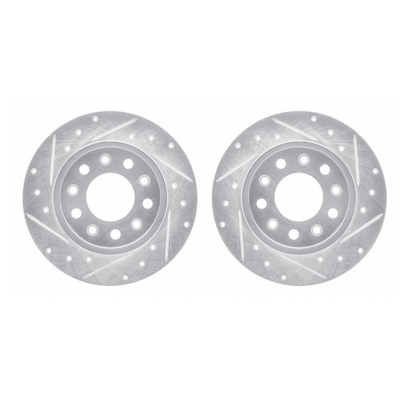 Dynamite Friction 7002-40088 Disc Brake Rotor Set - Rear