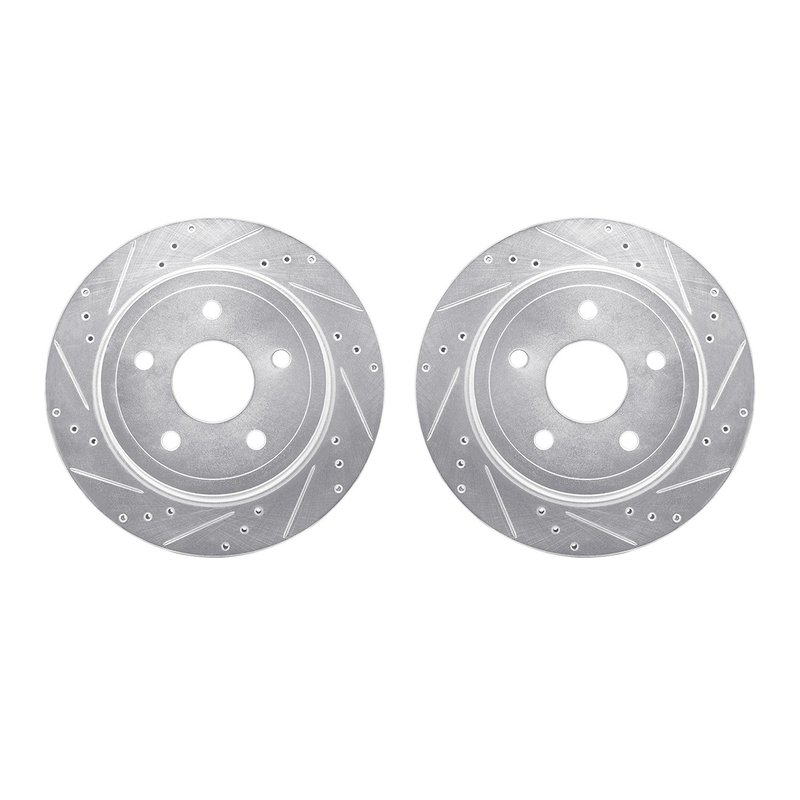 Dynamite Friction 7002-40094 Disc Brake Rotor Set - Rear