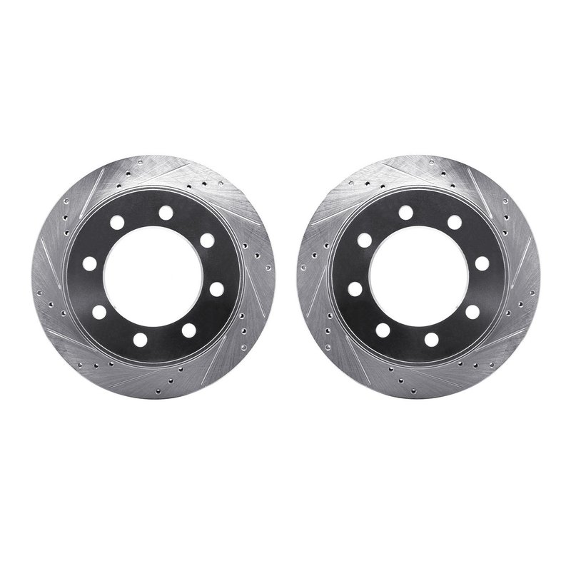Dynamite Friction 7002-40095 Disc Brake Rotor Set - Rear
