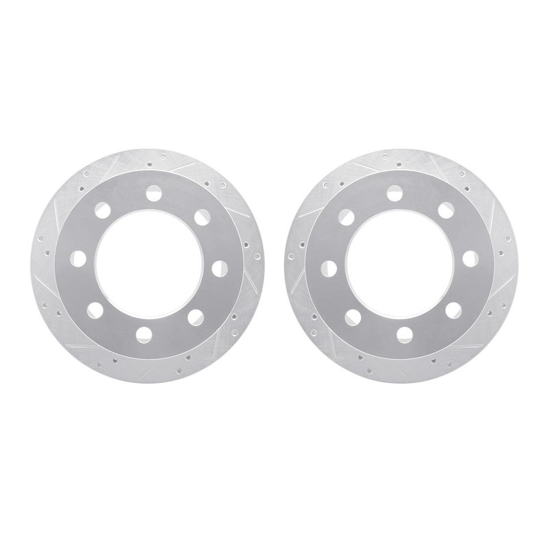 Dynamite Friction 7002-40098 Disc Brake Rotor Set - Rear