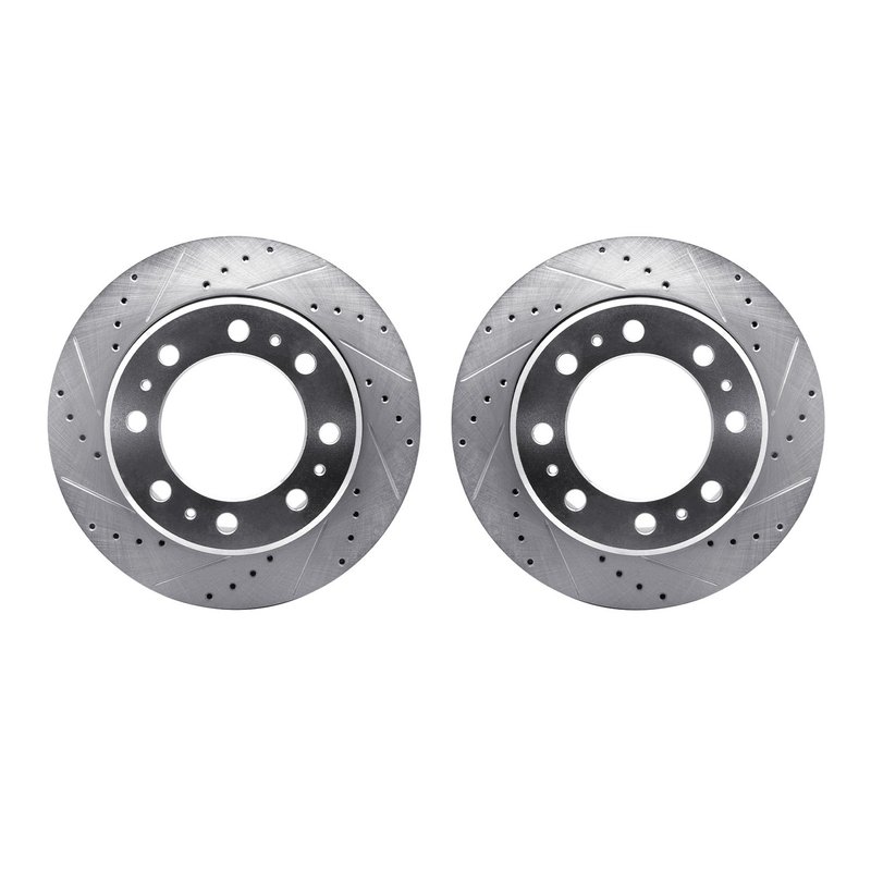 Dynamite Friction 7002-40099 Disc Brake Rotor Set - Rear
