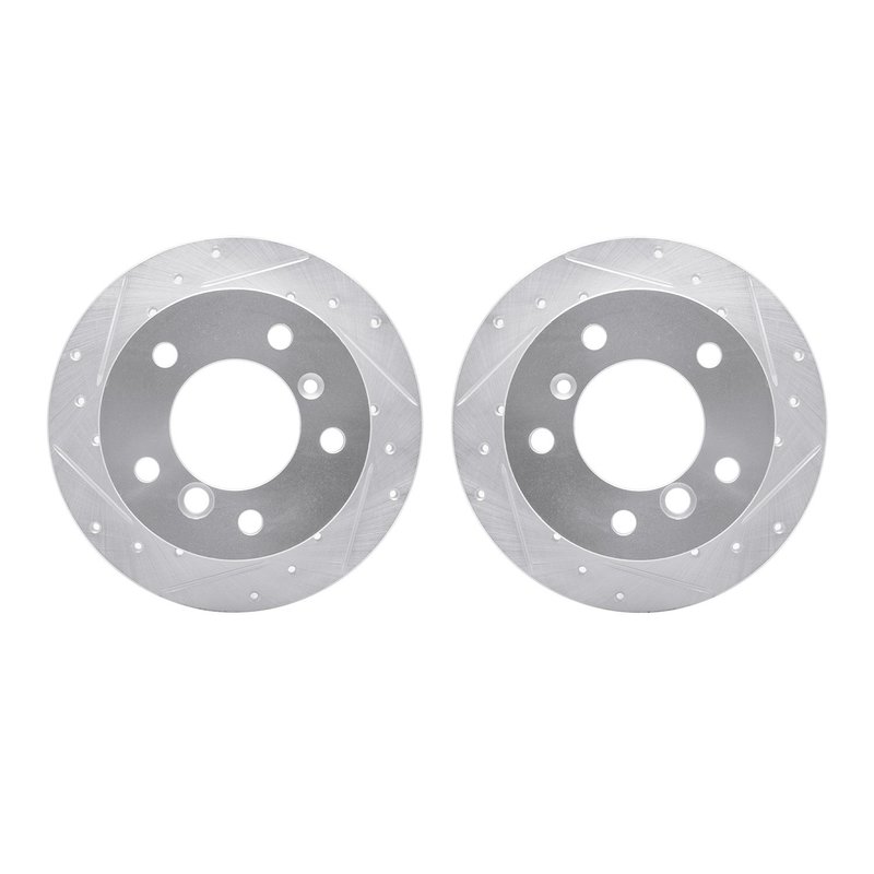 Dynamite Friction 7002-40102 Disc Brake Rotor Set - Rear