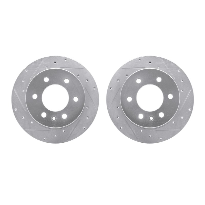 Dynamite Friction 7002-40103 Disc Brake Rotor Set - Rear