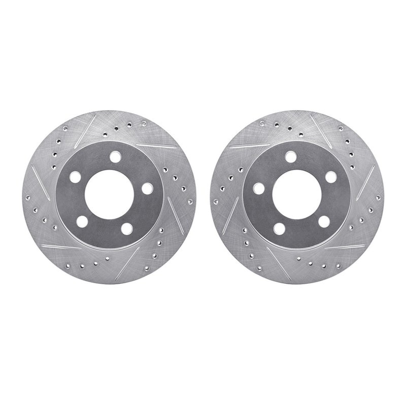 Dynamite Friction 7002-42000 Disc Brake Rotor Set - Front