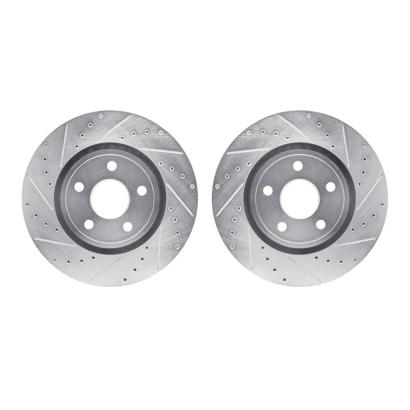 Dynamite Friction 7002-42004 Disc Brake Rotor Set - Front
