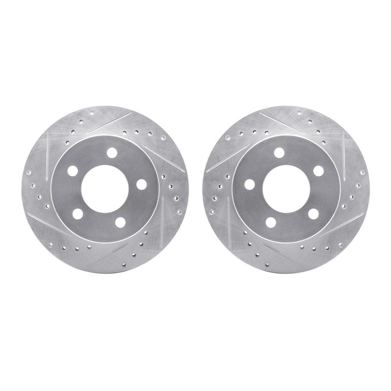 Dynamite Friction 7002-42011 Disc Brake Rotor Set - Front