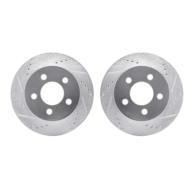 Dynamite Friction 7002-42012 Disc Brake Rotor Set - Front