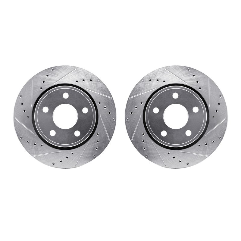 Dynamite Friction 7002-42014 Disc Brake Rotor Set - Front