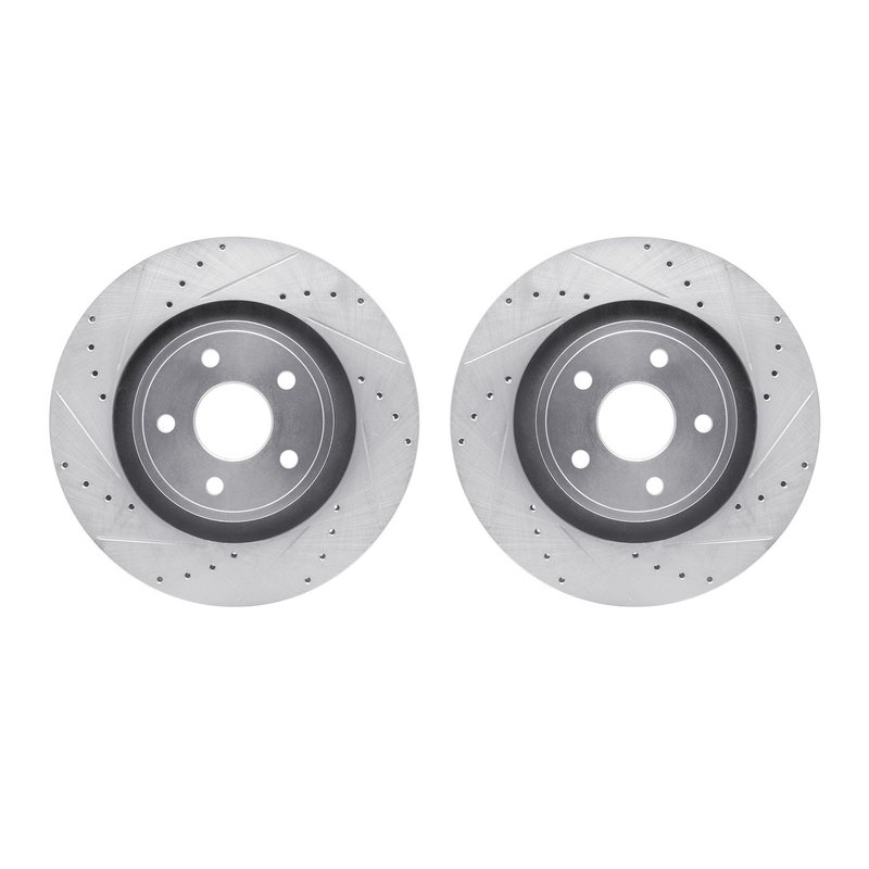 Dynamite Friction 7002-42017 Disc Brake Rotor Set - Front