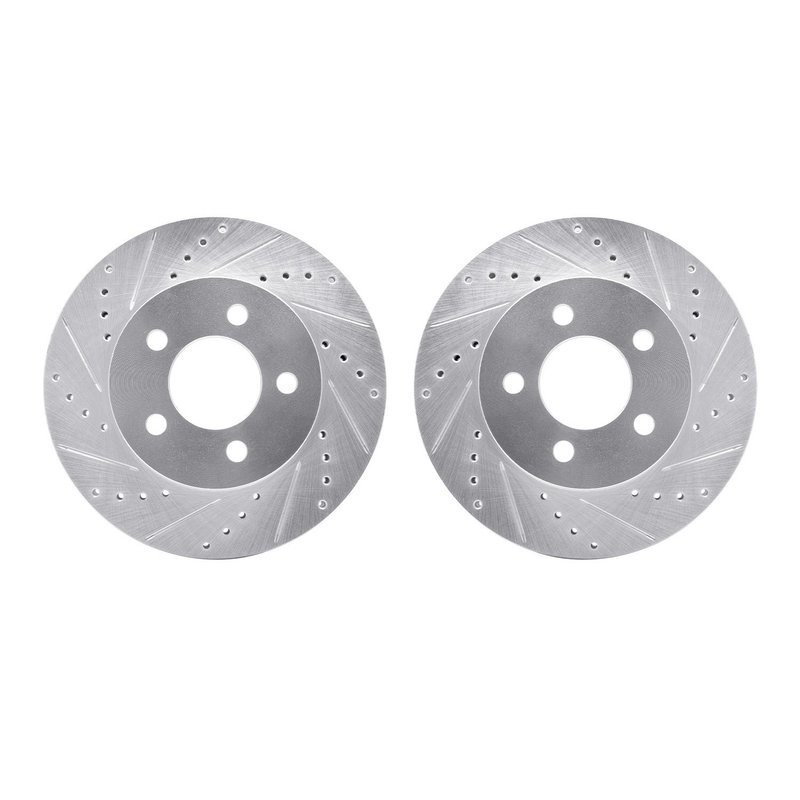 Dynamite Friction 7002-42019 Disc Brake Rotor Set - Front
