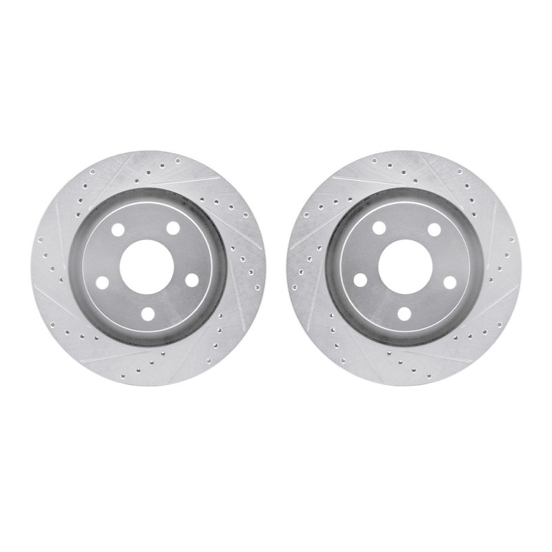Dynamite Friction 7002-42022 Disc Brake Rotor Set - Front