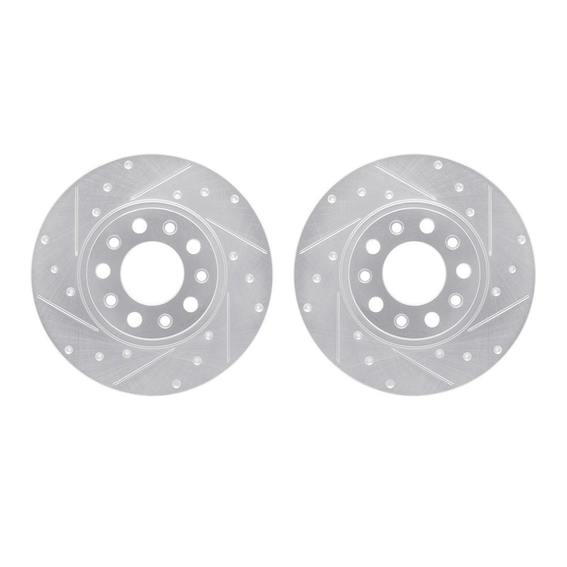 Dynamite Friction 7002-42024 Disc Brake Rotor Set - Rear