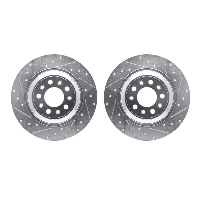 Dynamite Friction 7002-42030 Disc Brake Rotor Set - Rear