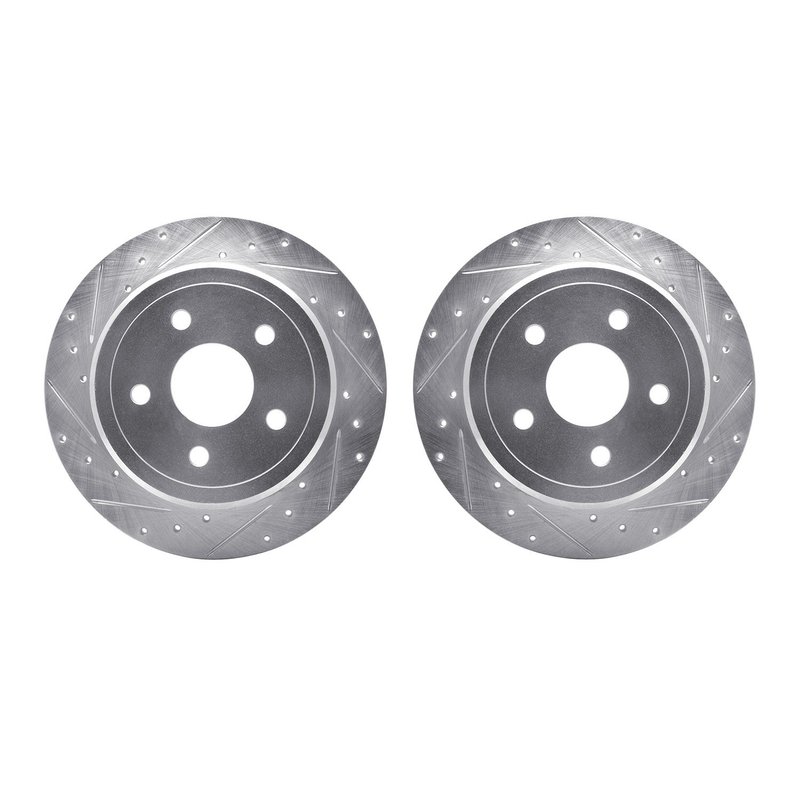 Dynamite Friction 7002-42031 Disc Brake Rotor Set - Rear