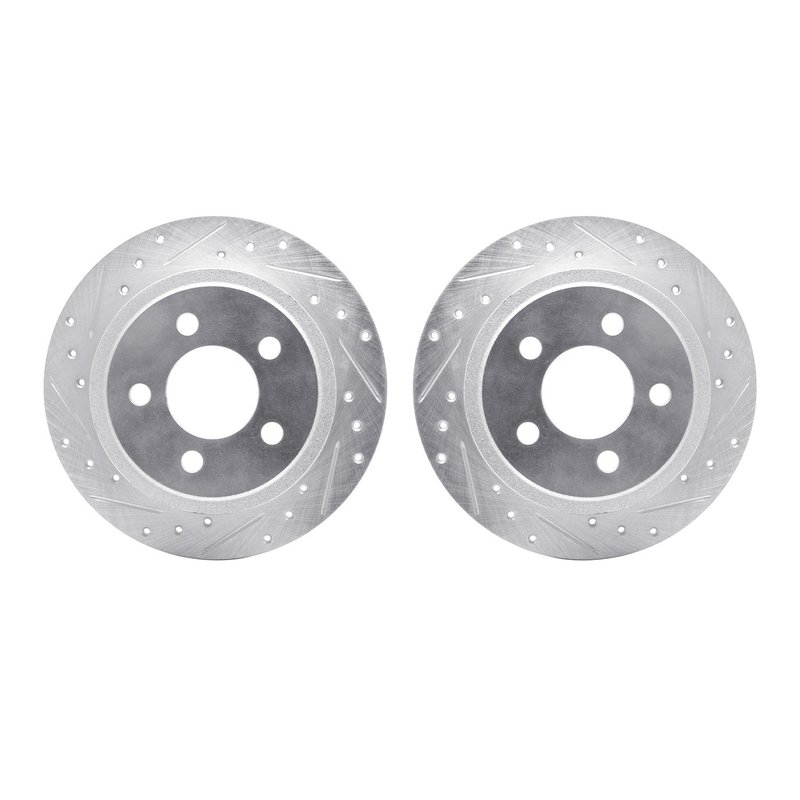 Dynamite Friction 7002-42036 Disc Brake Rotor Set - Rear