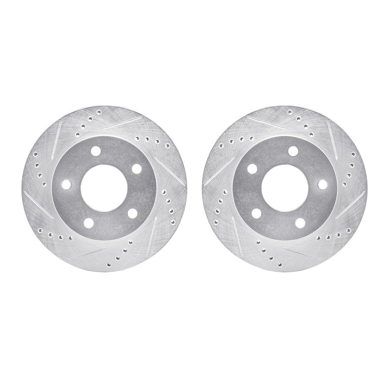Dynamite Friction 7002-45003 Disc Brake Rotor Set - Front