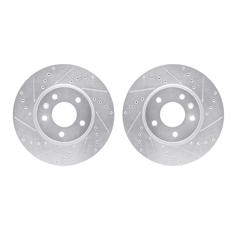Dynamite Friction 7002-45005 Disc Brake Rotor Set - Front
