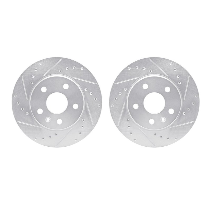 Dynamite Friction 7002-45007 Disc Brake Rotor Set - Front