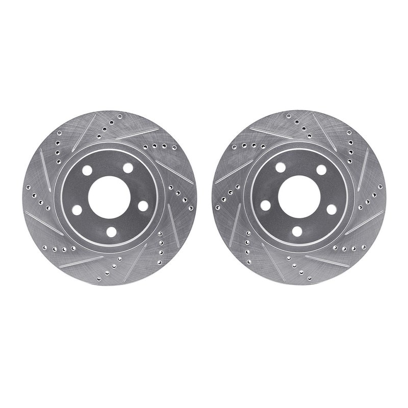 Dynamite Friction 7002-45008 Disc Brake Rotor Set - Front
