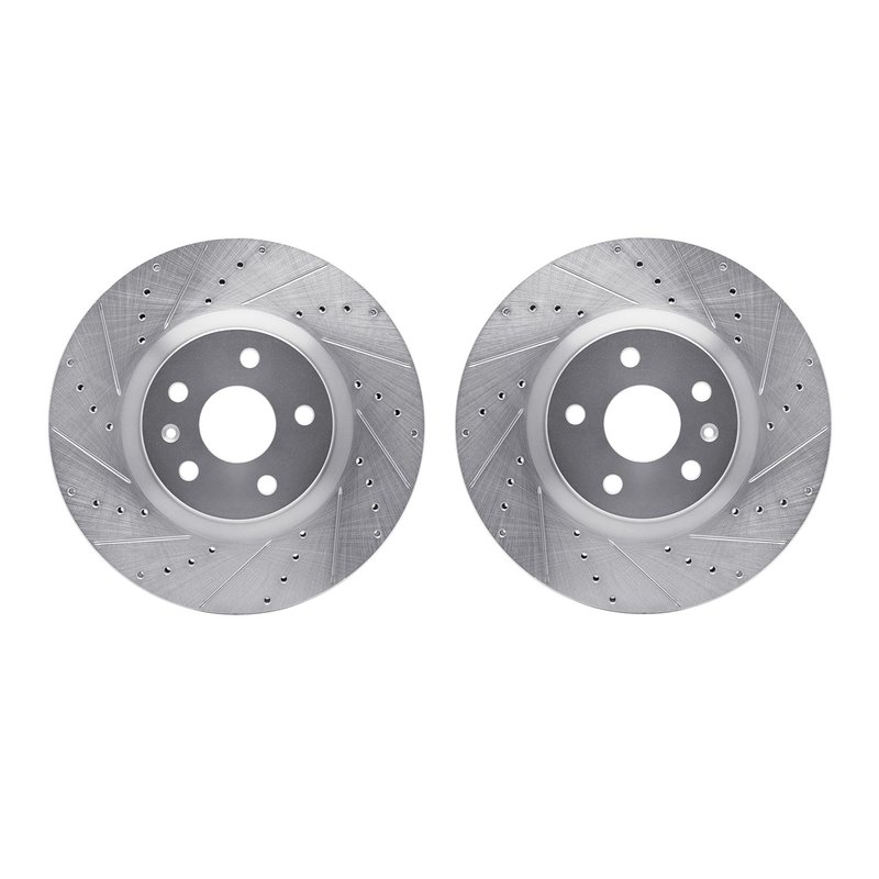 Dynamite Friction 7002-45012 Disc Brake Rotor Set - Front
