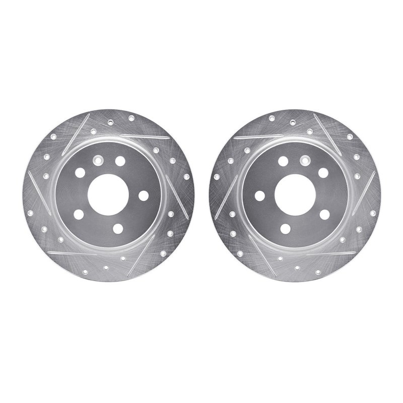 Dynamite Friction 7002-45017 Disc Brake Rotor Set - Rear