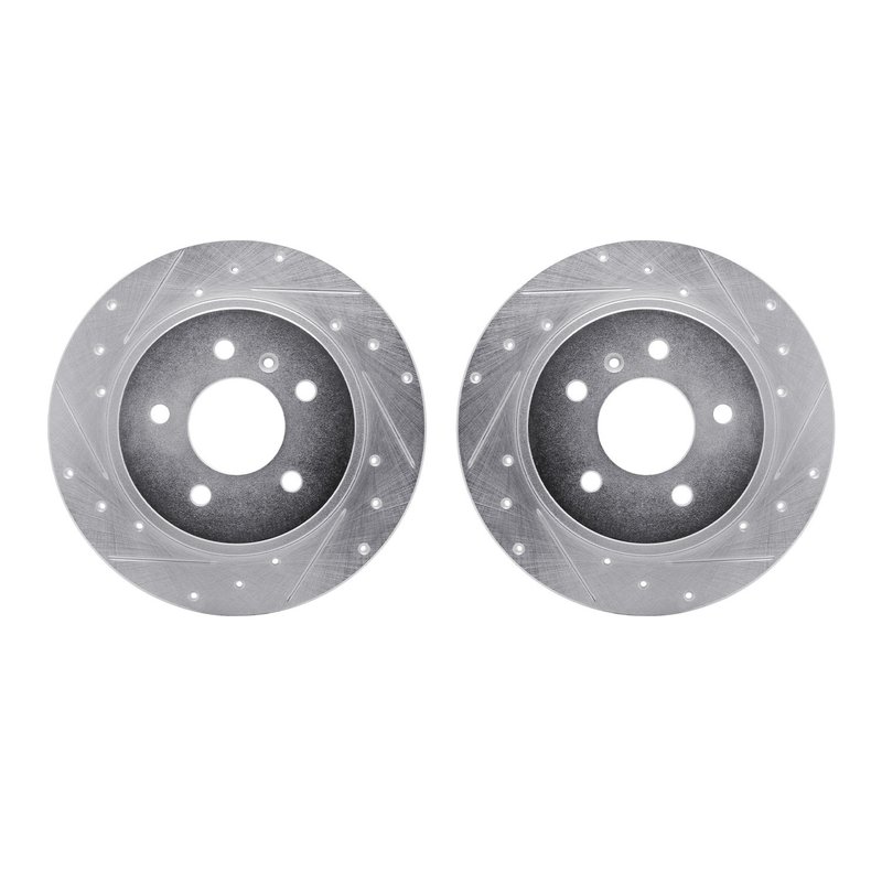 Dynamite Friction 7002-45021 Disc Brake Rotor Set - Rear