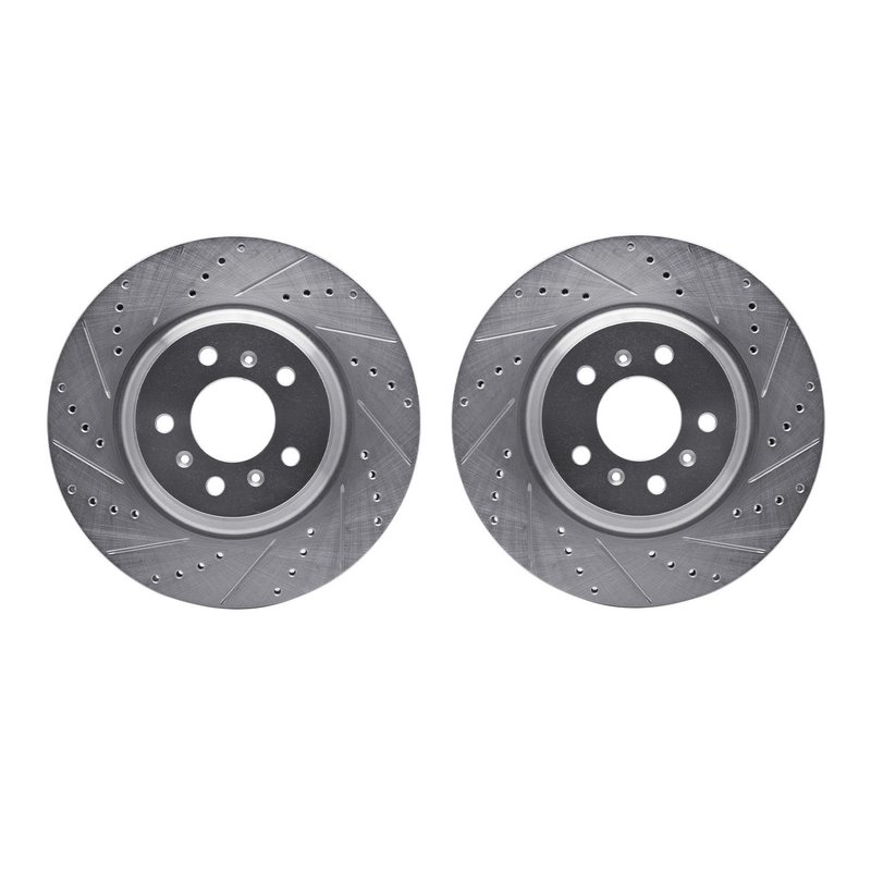 Dynamite Friction 7002-46000 Disc Brake Rotor Set - Front