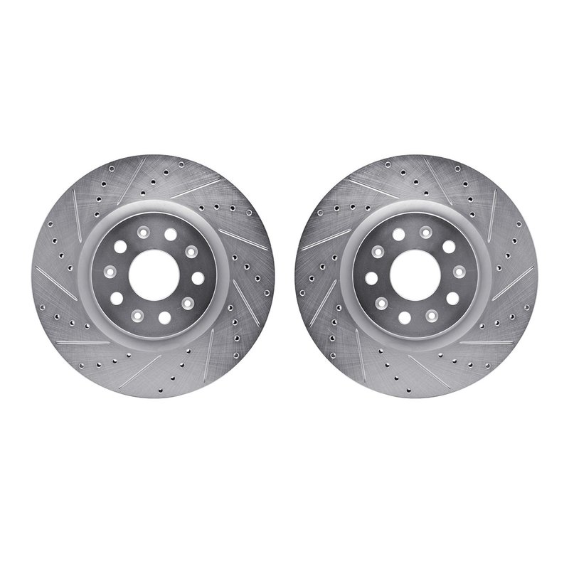Dynamite Friction 7002-46011 Disc Brake Rotor Set - Front