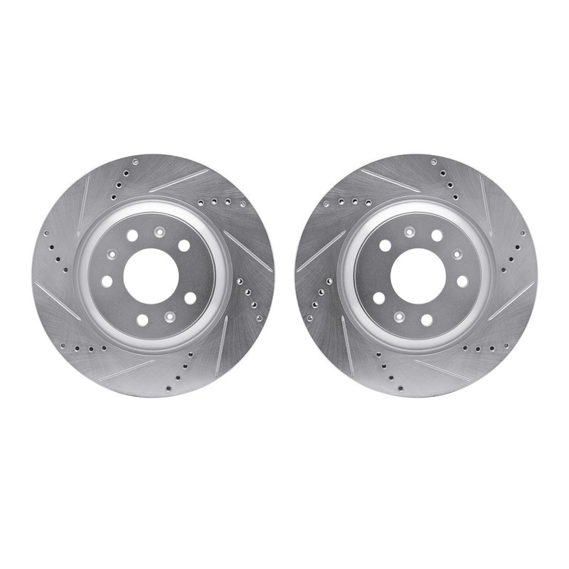 Dynamite Friction 7002-46015 Disc Brake Rotor Set - Front