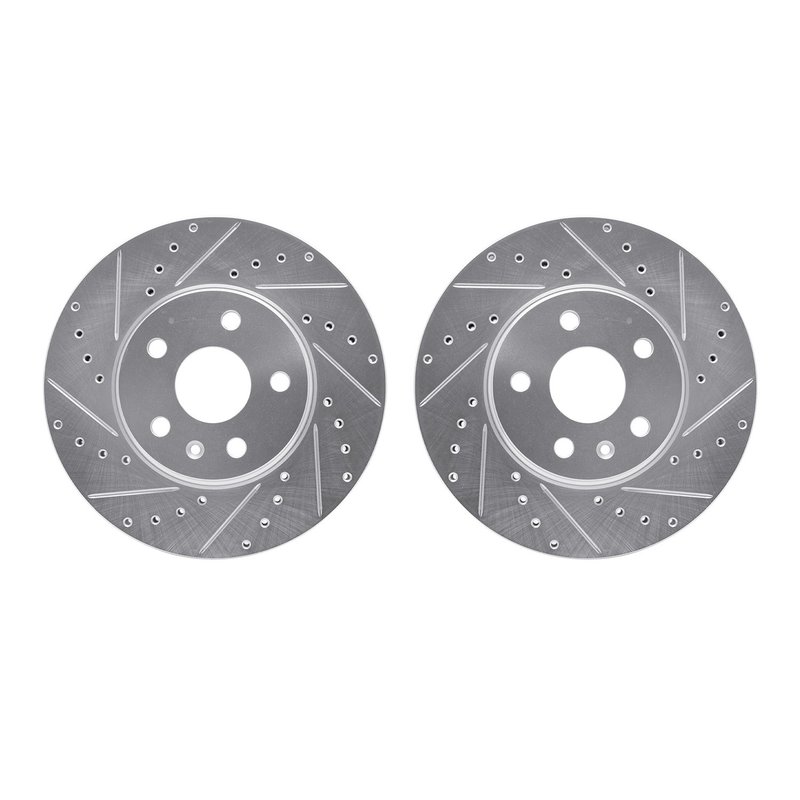 Dynamite Friction 7002-46016 Disc Brake Rotor Set - Front