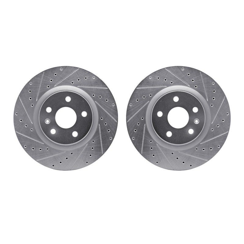 Dynamite Friction 7002-46017 Disc Brake Rotor Set - Front