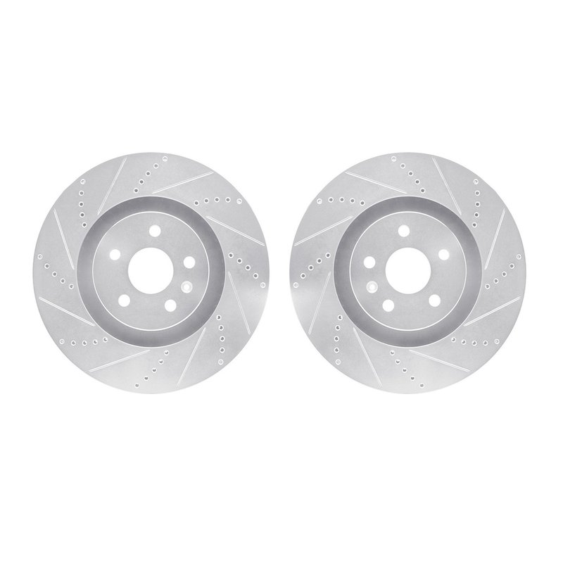 Dynamite Friction 7002-46018 Disc Brake Rotor Set - Front