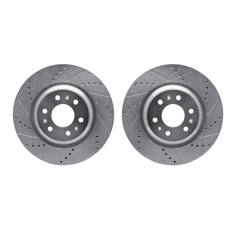 Dynamite Friction 7002-46023 Disc Brake Rotor Set - Front