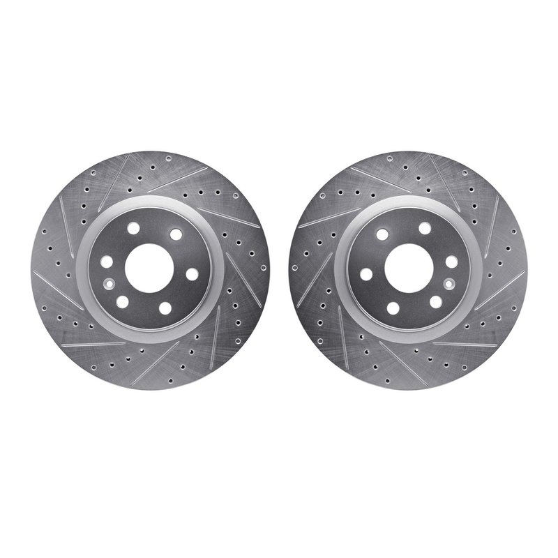 Dynamite Friction 7002-46024 Disc Brake Rotor Set - Front