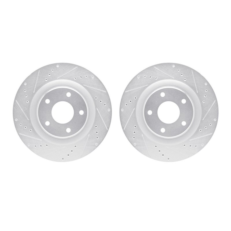 Dynamite Friction 7002-46027 Disc Brake Rotor Set - Front