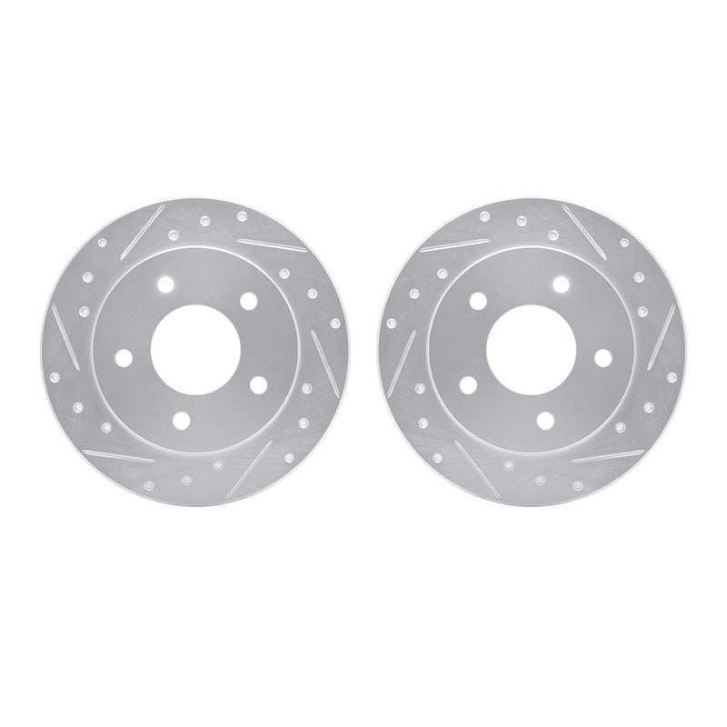 Dynamite Friction 7002-46030 Disc Brake Rotor Set - Rear