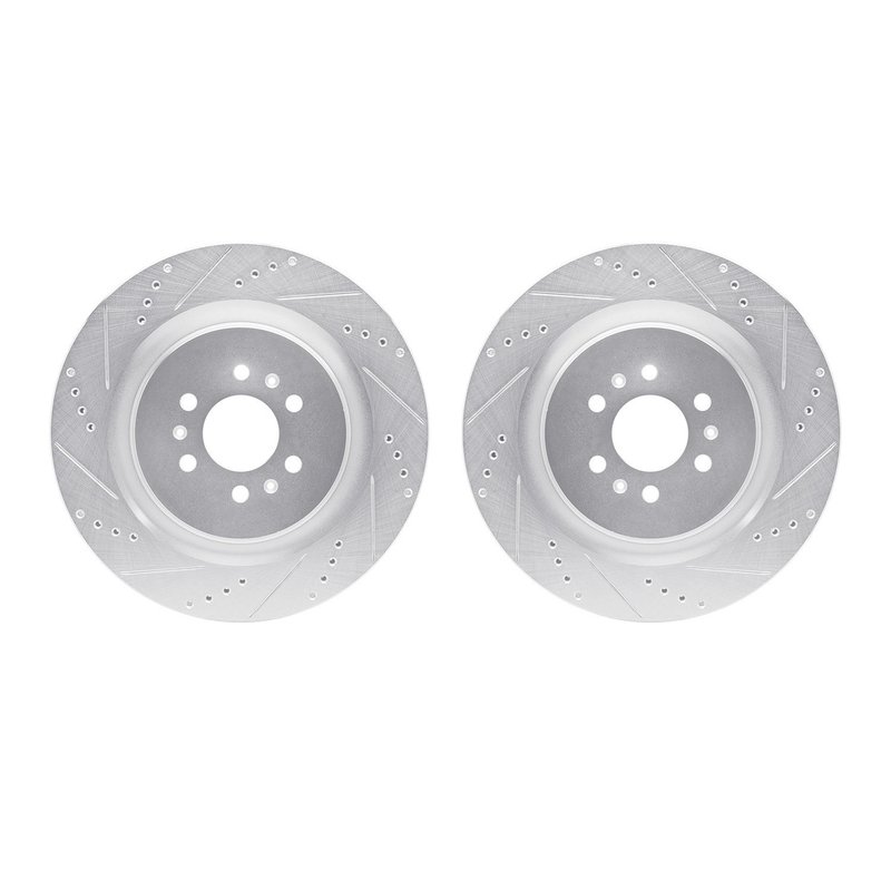 Dynamite Friction 7002-46036 Disc Brake Rotor Set - Rear
