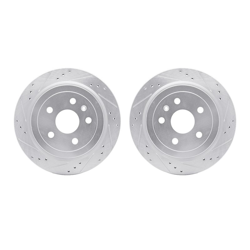 Dynamite Friction 7002-46038 Disc Brake Rotor Set - Rear