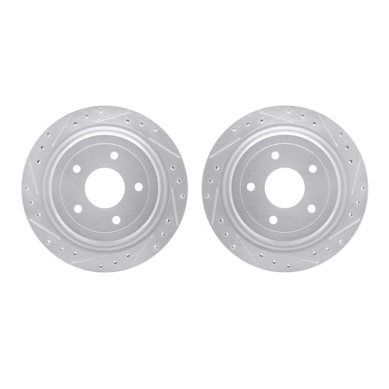 Dynamite Friction 7002-46043 Disc Brake Rotor Set - Rear