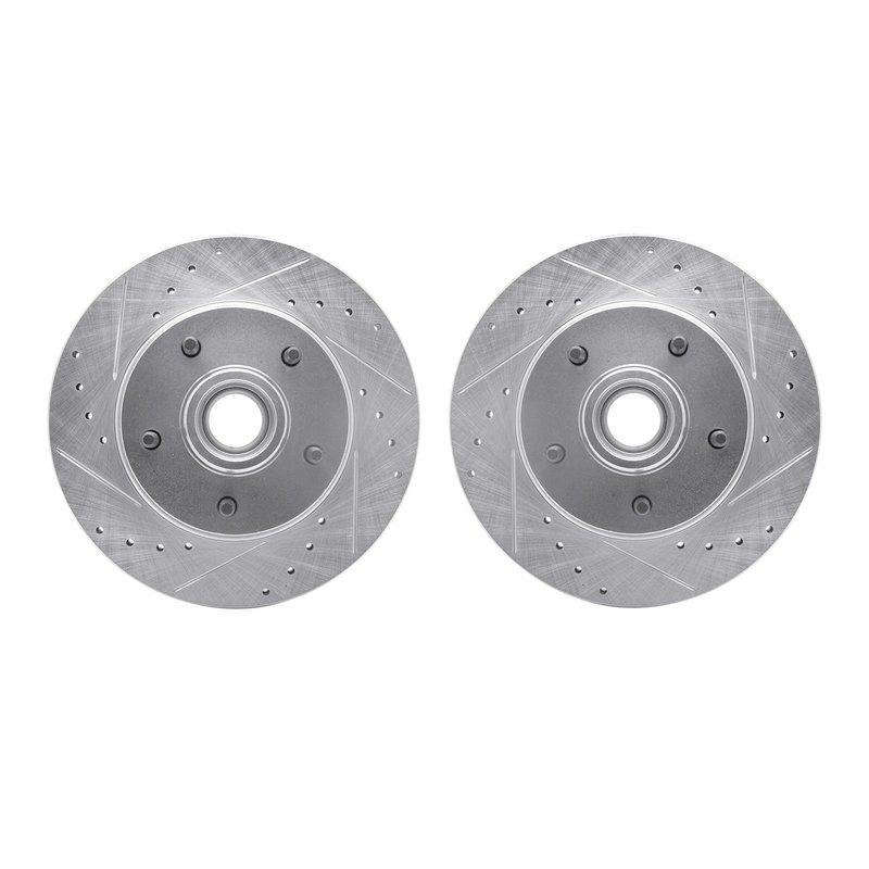 Dynamite Friction 7002-47001 Disc Brake Rotor Set - Front