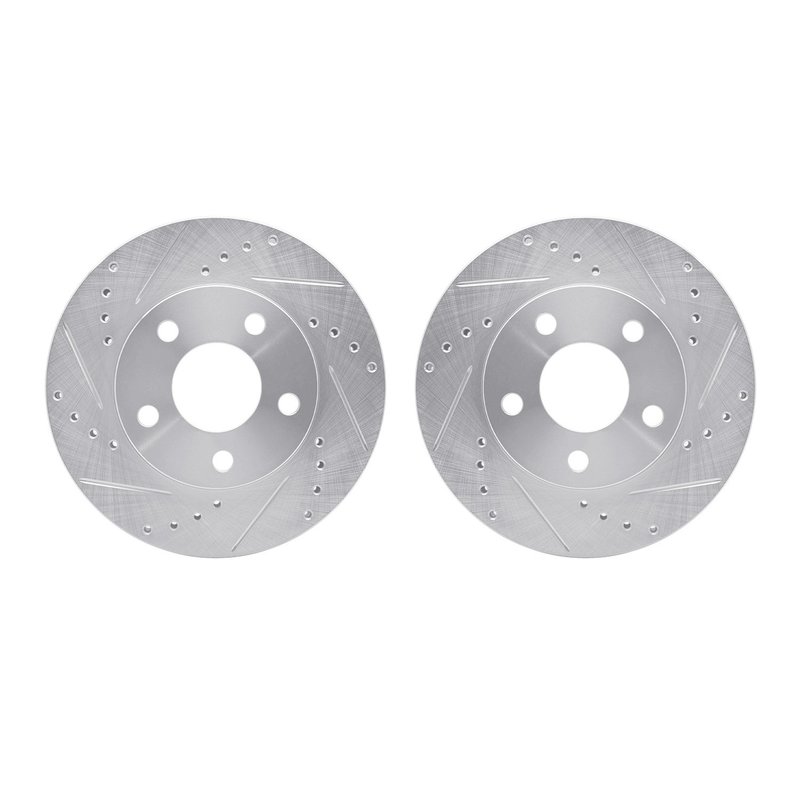 Dynamite Friction 7002-47008 Disc Brake Rotor Set - Front