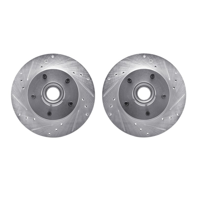 Dynamite Friction 7002-47009 Disc Brake Rotor Set - Front