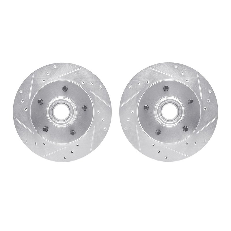 Dynamite Friction 7002-47010 Disc Brake Rotor Set - Front