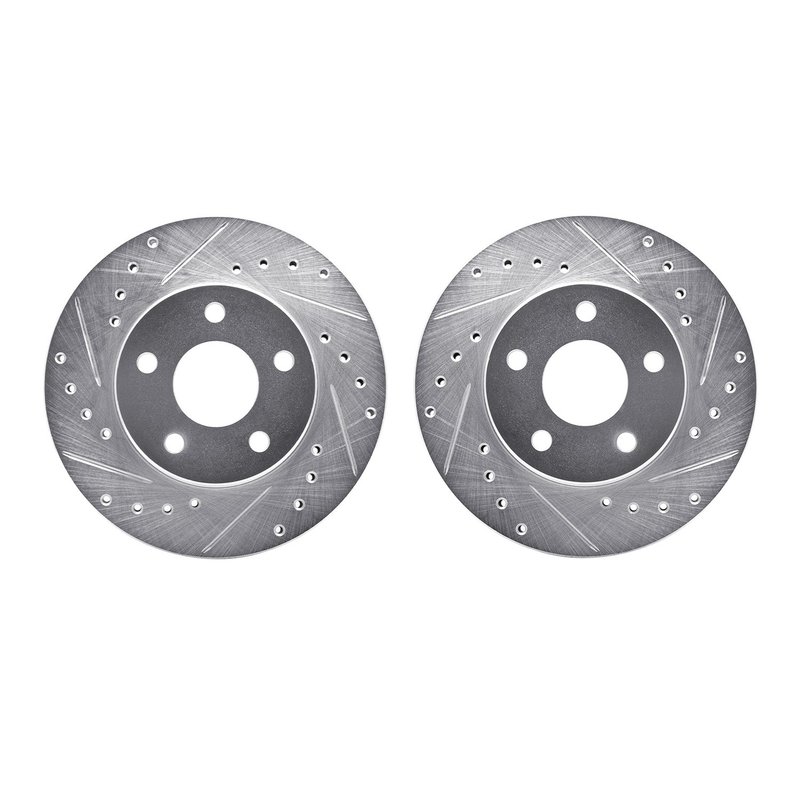 Dynamite Friction 7002-47015 Disc Brake Rotor Set - Front