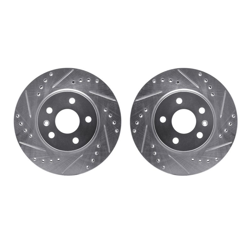 Dynamite Friction 7002-47020 Disc Brake Rotor Set - Front