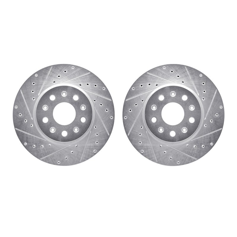 Dynamite Friction 7002-47023 Disc Brake Rotor Set - Front