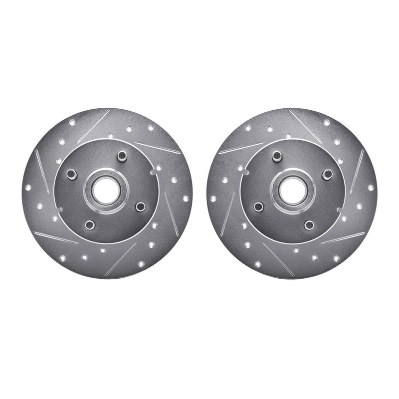 Dynamic Friction 7002-47026 Disc Brake Rotor Set - Front